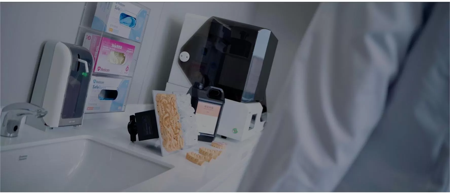 आकार 1 दंत 3 डी प्रिंटर