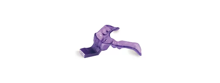 ट्रे बैंगनी राल