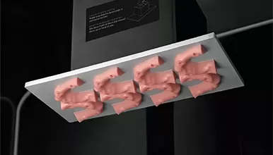 नरम गुलाबी 2.0 राल