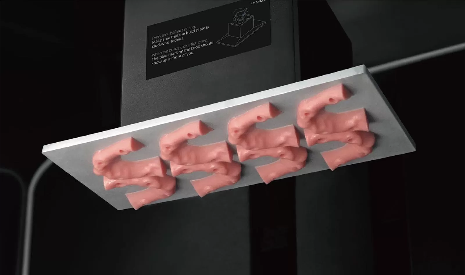 नरम गुलाबी 2.0 राल